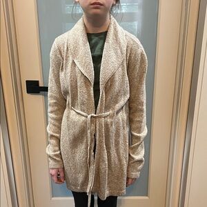 Motherhood Maternity Beige Knit Cardigan